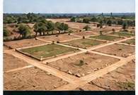 Vue d’un site foncier aménagé